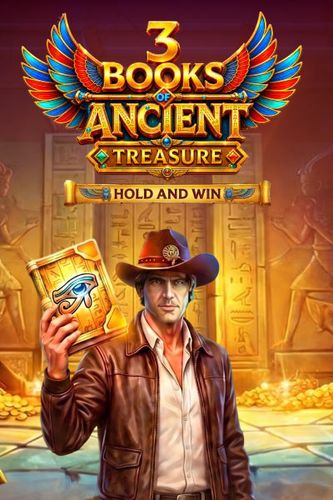 3 Books Of Ancient Treasure (Hold and Win)